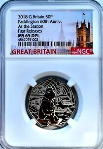 2018 pfBg xA 50p NGC MS65 Abg U Xe[V RC CMX 