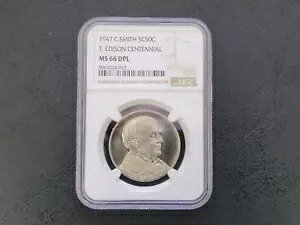 1947 C. X~X-T.GW\ SC50C-100 NLO_ NGC MS 66 DPL