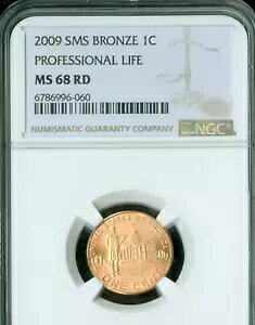 2009 J[ Zg vtFbVi NGC MS68 SMS