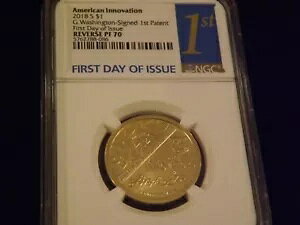 2018 $1 AMERICAN INNOVATION ���s���� NGC REVERSE PF 70