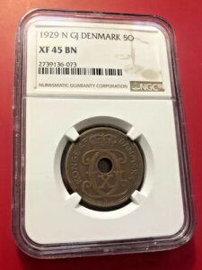 1929 N GJ �f���}�[�N 5 ?re �R�C�� NGC XF 45 BN