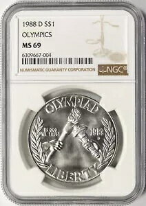 1988-D IsbN 1 hLO NGC MS69
