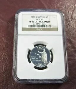 2008 S nC Vo[ v[t NH[^[ 25c NGC PF69 Eg JI Vo[ *** fGł!!!