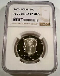 2003-S 50c Nbh NGC PF70UCAM PlfB n[t_[ v[t Eg JI PR 70 DC