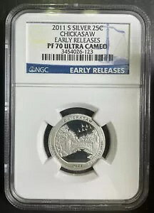 NGC PR70 2011-S `J\[ ER NH[^[ 25c p[tFNg PF70UC uXg zCg UC Vo[ c1