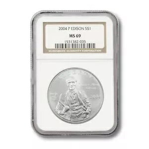 USA _LOVo[ _[ - g[}X Ao GW\ $1 2004P NGC MS-69