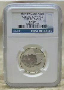 2013 Ji_ $20 ACXo[O & NW - .9999 ㎿Vo[ RC - NGC SP69 񃊃[X