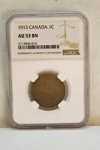 1913N Ji_ 1Zgd W[W5 (NGC AU 53 BN AU53BN)