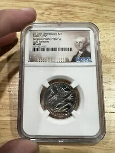 2020 D 25c g[OX vC[ vU[u NH[^[ NGC MS68A[XA1222