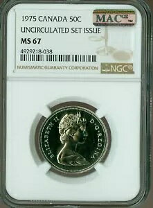 1975 Ji_ 50 Zg NGC MS67 PQ MAC X|bgX *