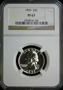 1959 Vg NH[^[ NGC PF-67 (2430703)