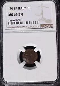 1912 R C^A 1 ZeVANGC MS 65 BNAx^[fCg