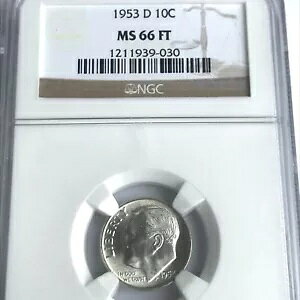 1953 D [Yxg _C NGC MS 66 tB[g (FB tg[`oh) uCg X21