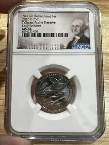 2020 D 25c g[OX vC[ vU[u NH[^[ NGC MS68A[XA1222-008