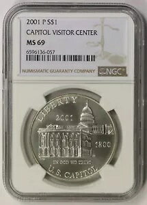 2001-P crW^[ Z^[ _ Vo[ LOh $1 MS 69 NGC