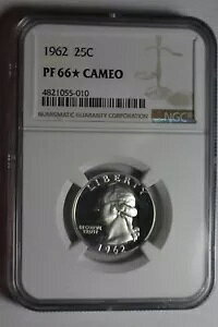 1962 ���V���g�� �N�H�[�^�[ PF 66* �J���I �X�^�[ #010