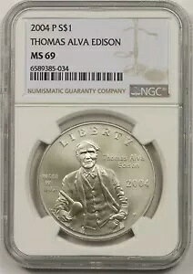 2004-P g[}X Ao GW\ $1 NGC MS 69 _LOVo[ _[