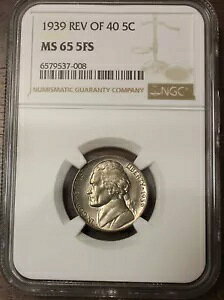 1939 P Rev Of 40 �W�F�t�@�[�\�� �j�b�P�� NGC MS 65 5FS....................���b�g 5474