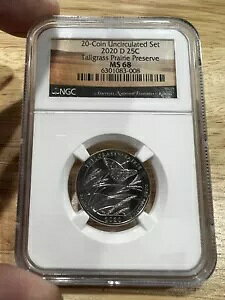 2020 D 25c g[OX vC[ vU[u NH[^[ NGC MS68A[XA1083-008