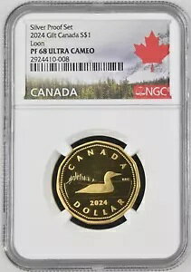 2024 $1 Ji_ Mg Vo[ v[t LOON NGC PF68 Eg JI Vo[ v[t Zbg
