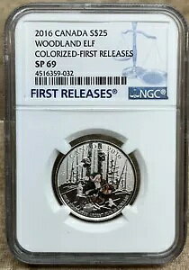 Ji_ 2016 S$25 NGC SP 69 J[ꂽ񃊃[X Ebhh Gt
