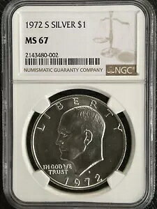 1972 - S AC[n[ ACN Vo[ $1 h - Vo[ - NGC MS67