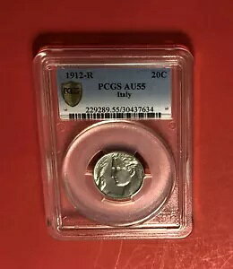 1912R-C^A-20 CENTESIMI RCANGC AU 55 ɂēt܂B