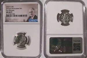 2023 D [Yxg _C 10c NGC MS 68 FT tg[`̍ŏ̃[X
