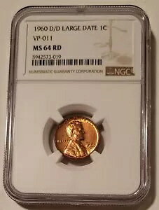 1960 D/D �����J�[�� �������A�� �Z���g ���[�W �f�C�g RPM VP-011 MS64 ���b�h NGC