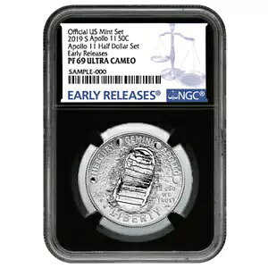 2019-S �v���[�t 50c �A�|�� 11 �� 50th Ann�B�n�[�t�_���[ NGC PF69UC ER �u���[ ���x�� ��...