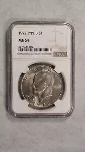 1972 ^Cv 3 AC[n[ h NGC MS64  IKE 1 h RC w!