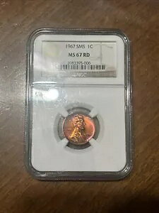 1967 SMS J[ Zg NGC ɂ MS 67 RD O[fBO܂B͖{ɃS[WXȒFł