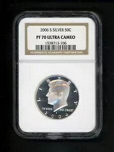 2006 S Vo[ US PlfB n[t_[ 50c .50 NGC PF70 Eg JI X|bg t[
