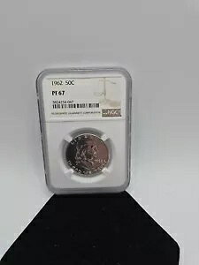1962 50C �t�����N���� NGC PF 67 �V���o�[ �n�[�t�_���[