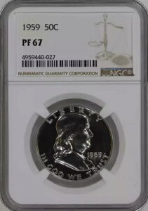 1959 �n�[�t�_���[ �t�����N���� NGC PF-67