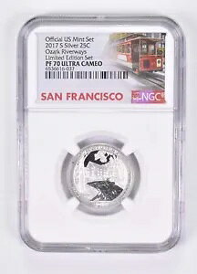 2017-S PF70 �V���o�[ �I�U�[�N ���o�[�E�F�C�Y �N�H�[�^�[ NGC ����� �T���t�����V�X�R ���x��