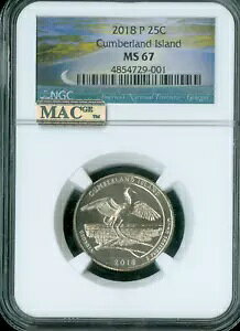 2018 P Jo[h NH[^[ NGC MS67 PQ MAC X|bgX *