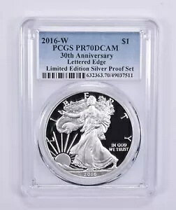 2016-W �A�����J�� �V���o�[ �C�[�O�� ����� �V���o�[ �v���[�t �Z�b�g PR70 PCGS