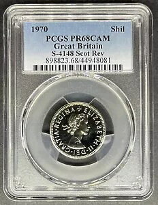 1970 �v���[�t �O���[�g �u���e�� �X�R�b�g�����h Rev 1 �V�����O PCGS PR-68 CAM�A3 �_�� $5 �I�t!!