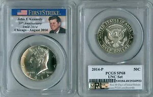 2014 P PCGS SP68 1st STRIKE CLAD VJS?? ANA JFK n[tPlfBAMAC PLAX|bgX