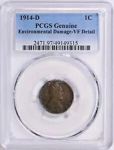 1914 D J[ Zg PcGS VF ̏ڍ׊Q
