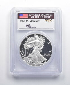 PR70DCAM 2015-W �A�����J�� �V���o�[ �C�[�O�� FDOI �t�����_ FUN �T�C�� Mercanti PCGS *8823