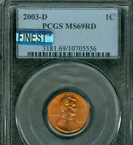 2003 D J[ Zg PCGS MS69 RD MAC ōO[h & X|bgX *