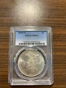 1890-O ���[�K�� �V���o�[ �_���[ $1 PCGS �~���g �X�e�[�g 63 MS 63 ���A �n�C�O���[�h