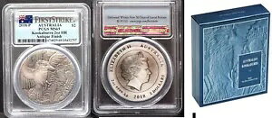 2018P I[XgA $2 CJZ~ nC[t 2IX Vo[ PCGS MS69 + {bNX & COA