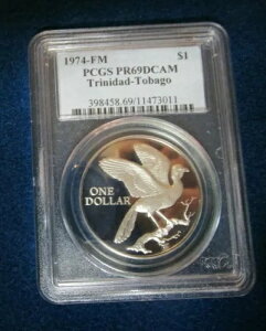 1974 gj_[hEgoS $1 1 h |bv 2 v PCGS PR 69