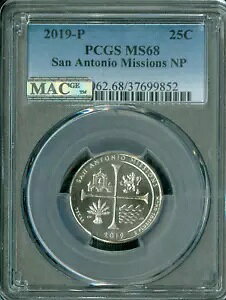 2019 P TAgjI V[h NH[^[ PCGS MS68 2ND ō MAC X|bgX *