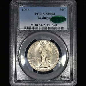 1925 レキシントン コンコード ハーフダラー ? PCGS MS-64 CAC ? 50C シルバーコイン ?信頼できる?