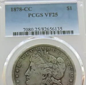 1878-CC �J�[�\���V�e�B ���[�K�� �h�� - PCGS VF 25 - ��������! - F#6135