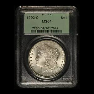 1902-O $1 ���[�K�� �V���o�[ �_���[ PCGS MS64 �I�[���h �O���[�� �z���_�[ - �������� �č�